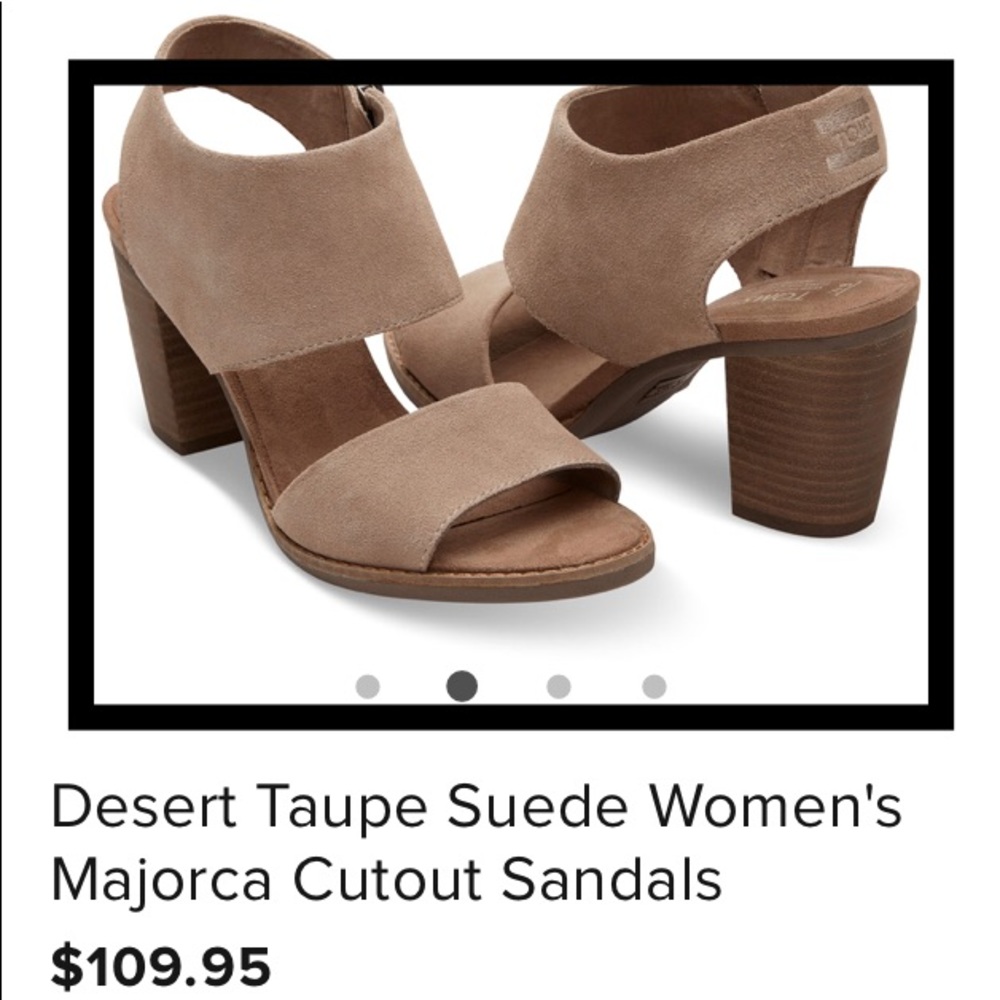 Toms Majorca cut out sandals